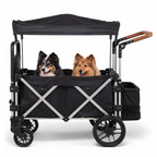 Alota Pets Large Dog Stroller Wagon –  220 lb Heavy Duty with Ramp for Big Dogs